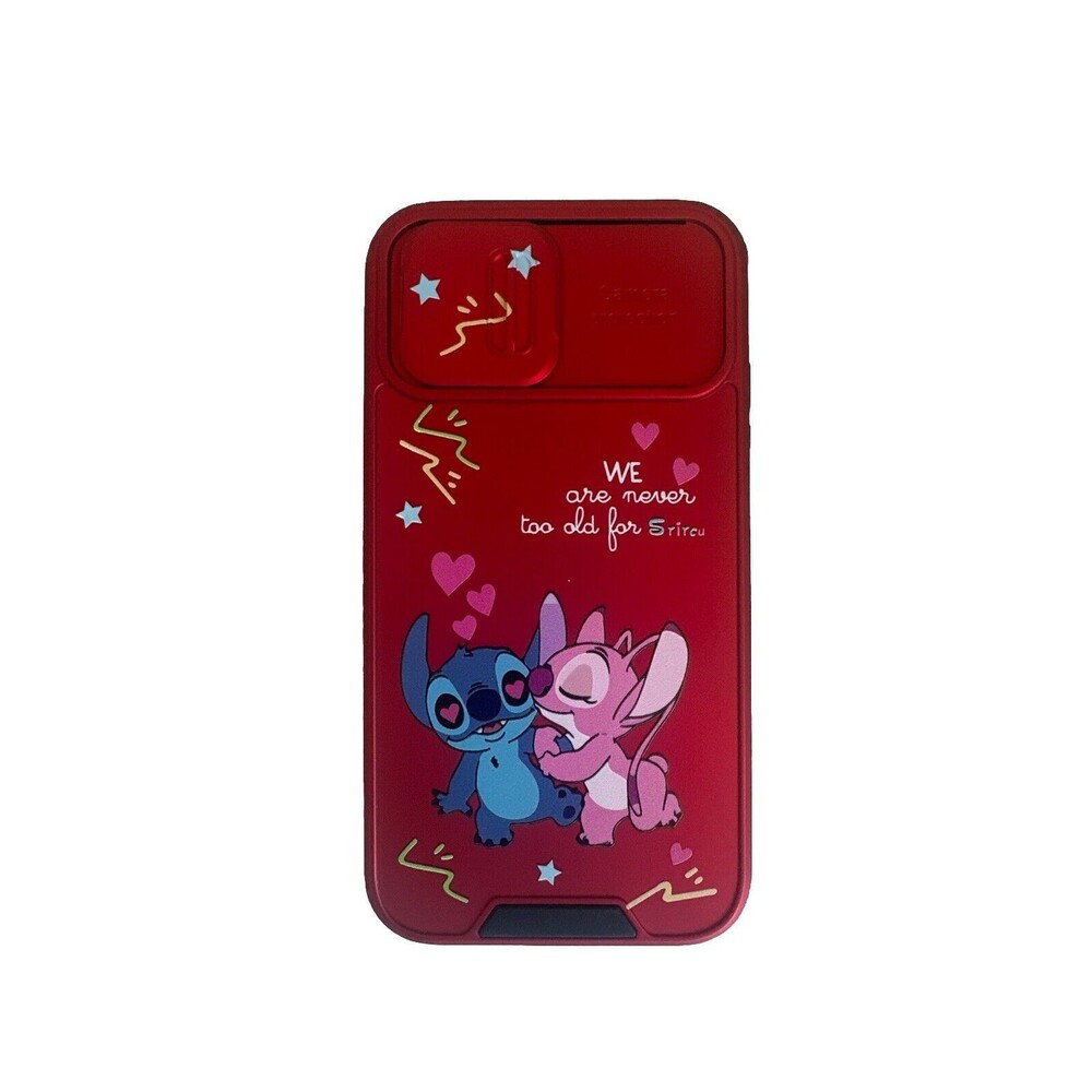 iPhone 11 Disney Lilo & Stitch Phone Case w/Slide-able Camera Cover